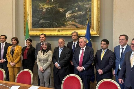 Reunião de embaixadores latino-americanos em Roma