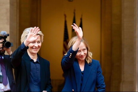 Meloni e Von der Leyen discutiram conflito entre Israel e Irã nesta sexta
