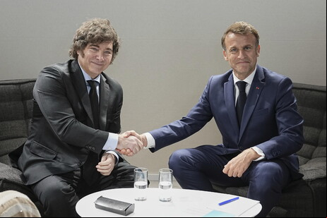 Macron e Milei também falaram sobre possível cooperação na exploração de minerais críticos